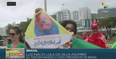 Lula asumirá tercer mandato como presidente de Brasil este domingo