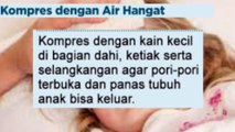 Cara Alami Turunkan Demam Anak Obat Sirup Disetop dulu ya