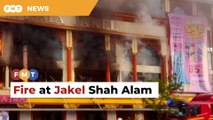 Jakel Shah Alam goes up in flames