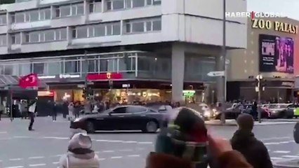 Berlin'de gurbetçi düğün konvoyu sosyal medyada gündem oldu