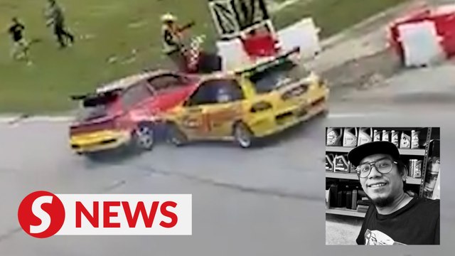 Race car crashes, kills spectator in Pasir Salak circuit
