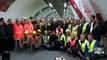 Bakan Karaismailoğlu yeni yılı Başakşehir-Kayaşehir metro hattı çalışanlarıyla karşıladı