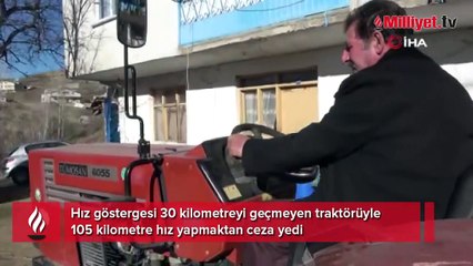 Muhtarın getirdiği belgeyi görünce şoke oldu! 'Hızı zaten en fazla 30 kilometre'
