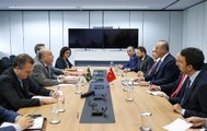 Bakan Çavuşoğlu, Brezilya'da resmi temaslarda bulundu
