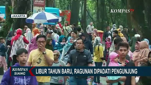 Diserbu Pengunjung di Libur Tahun Baru, Pihak Taman Margasatwa Ragunan Imbau Tetap Jaga Prokes