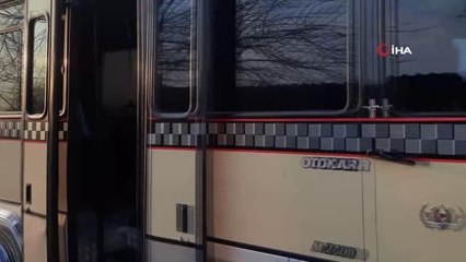Minibüsü karavana çevirerek çocukluk hayalini gerçekleştirdi