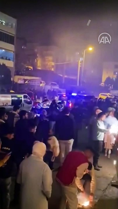 Yılbaşı Kutlamasında Havai Fişek Kazası #shorts