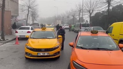 Taksiciler fiyat güncellemesi için sıraya girdi