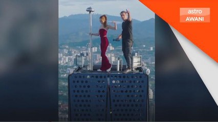 Menara Merdeka 118 | Polis rujuk MCMC pastikan video tular ceroboh menara tulen