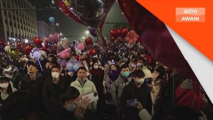 Tahun 2022 | Puluhan ribu di Wuhan meriahkan sambutan tahun baharu