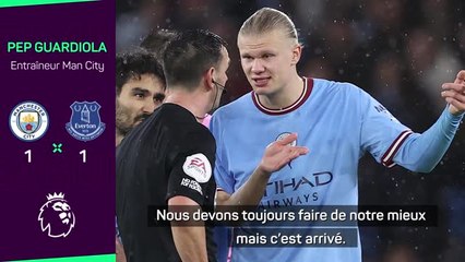 Man. City - Guardiola : "Le carton jaune de Haaland ? Je lui ai dit de faire attention"