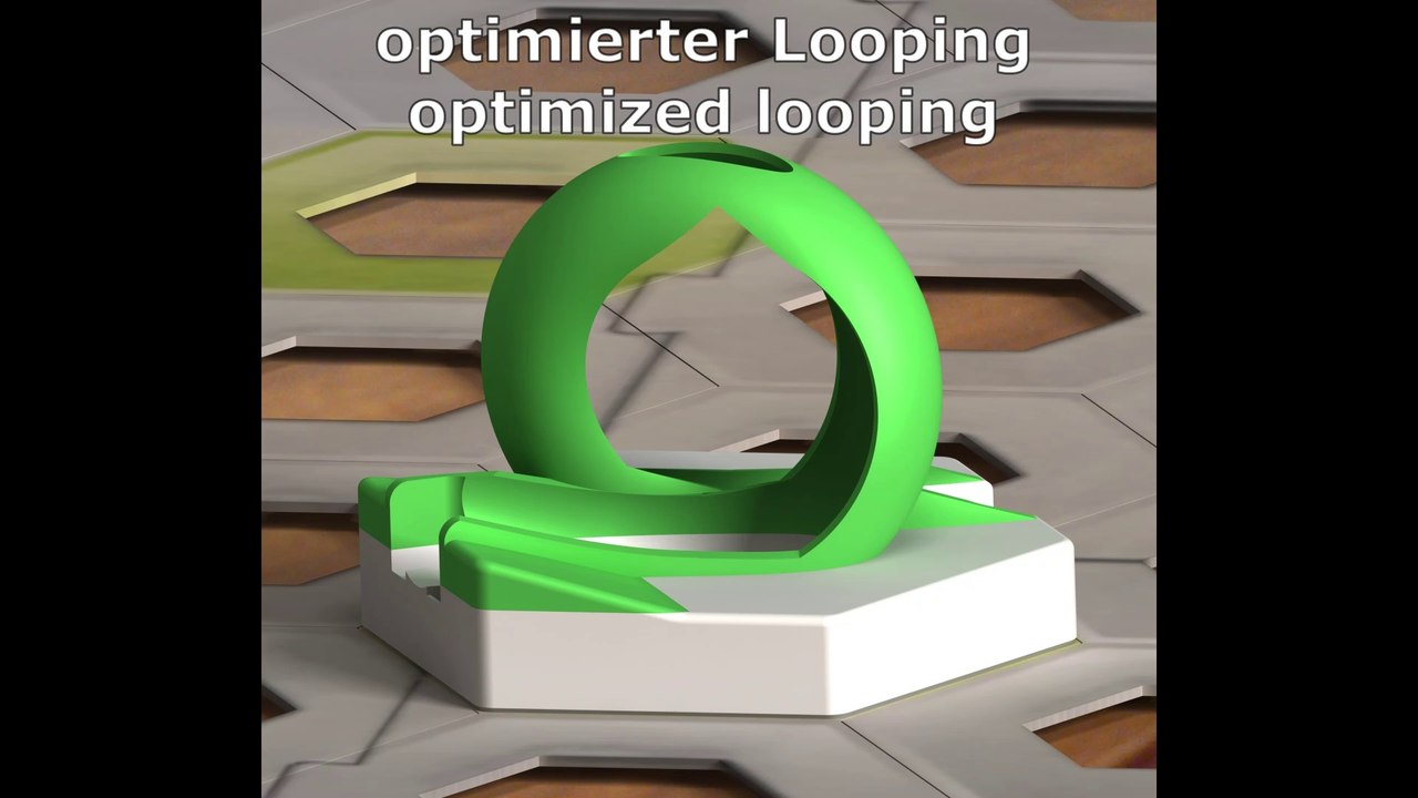 Optimized looping with slope - Gravitrax compatible