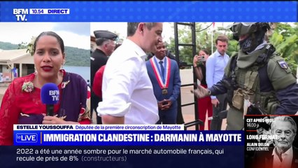 Estelle Youssouffa, députée de Mayotte: "On attend du chef de l'Etat un changement de ton et un durcissement des relations avec les Comores."