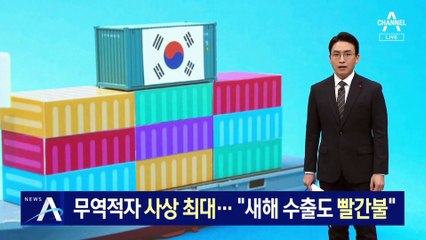 무역적자 사상 최대…“새해 수출도 빨간불”