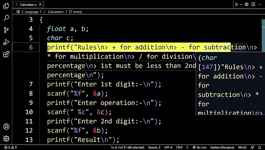 C Language Tutorial in Hindi