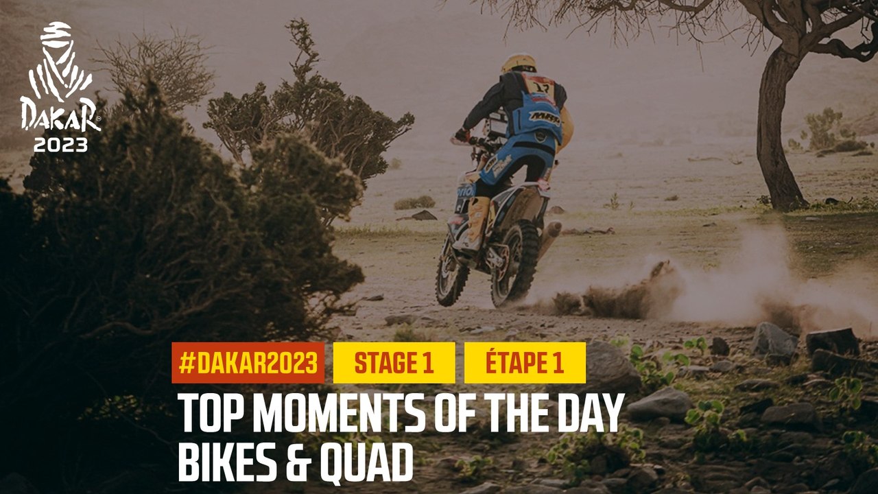 Bikes and Quads Top moments  - Étape 1 / Stage 1 - #Dakar2023