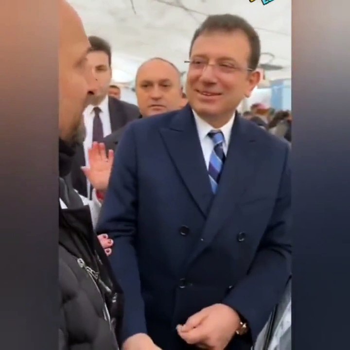 İmamoğlu'ndan "Allah Bahçeli'yi başımızdan eksik etmesin" diyen vatandaşa: Elini çekme konuş benle da