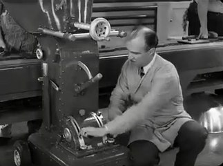Charlie Chaplin factory machine trail funny video