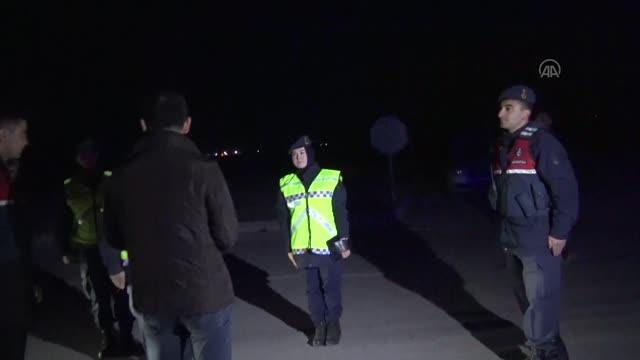 AFYONKARAHİSAR - Sandıklı'da jandarma kaplıca yolunda yeni yıl denetimi yaptı