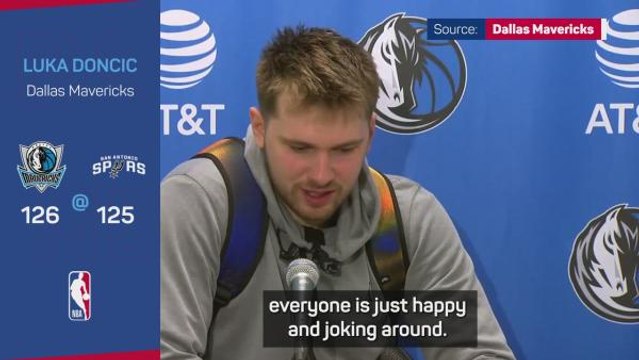BASKETBALL: NBA: Doncic and the Mavericks feeling good