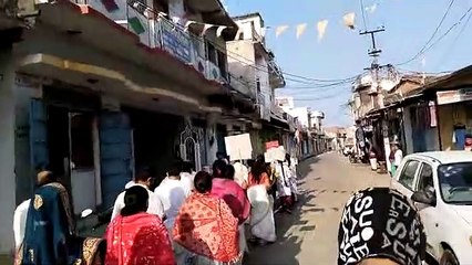 सम्मेदशिखर को पर्यटन क्षेत्र बनाने के विरोध में जैन समाज ने निकाली रैली