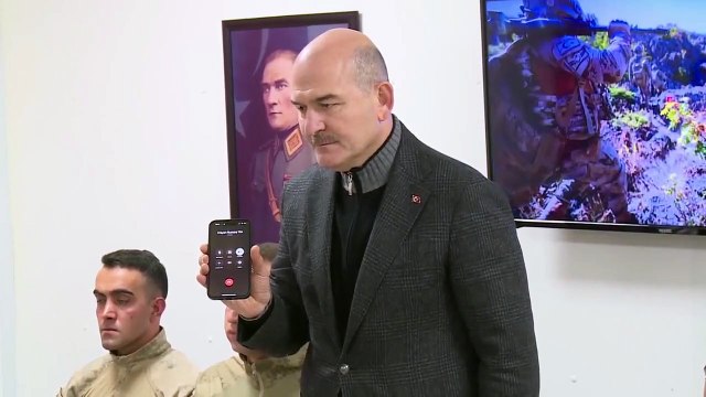 Erdoğan-Soylu ve yeni yıl tebriği