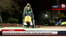 İstanbul'da eşi tarafından vurulan kadın, çocukları için yaşama tutundu