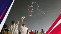 Kenang Legenda Brasil Pele, Langit Sao Paulo Diwarnai Atraksi Cahaya