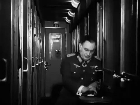 Семнадцать мгновений весны. Штирлиц с генералом в поезде