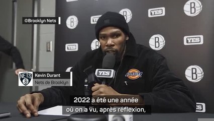 Nets de Brooklyn : Durant : "Faire de grandes choses en 2023"