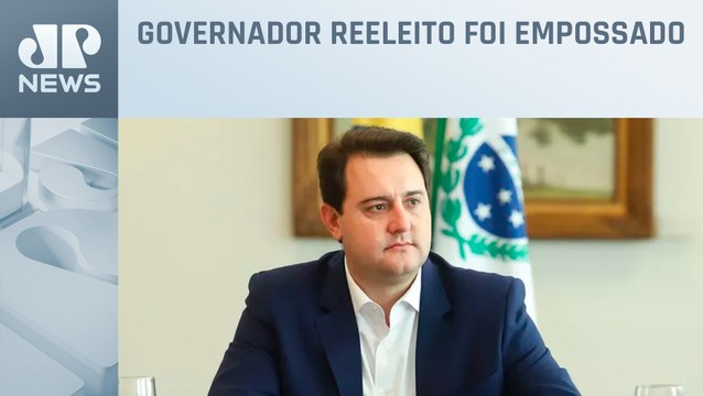 Ratinho Júnior toma posse do 2º mandato como governador do Paraná