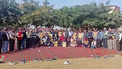 बिजली कनेक्शन जारी करने, पट्टे में शिथिलता देने की मांग पर भूख हड़ताल आठ को