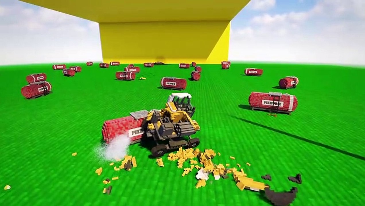 Cars vs One Punch Man - Teardown