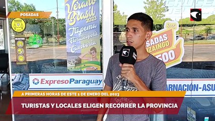 Turistas y locales eligen recorrer la provincia.
