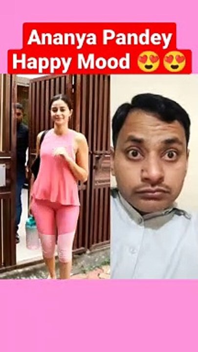 Ananya Pandy happy mood #shorts #viral #youtubeshorts