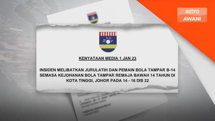 Video Tular | Jurulatih bola tampar digantung tugas