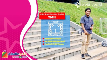 Meriahnya Perayaan Tahun Baru di TMII, Diisi Konser Musik hingga Pesta Kembang Api