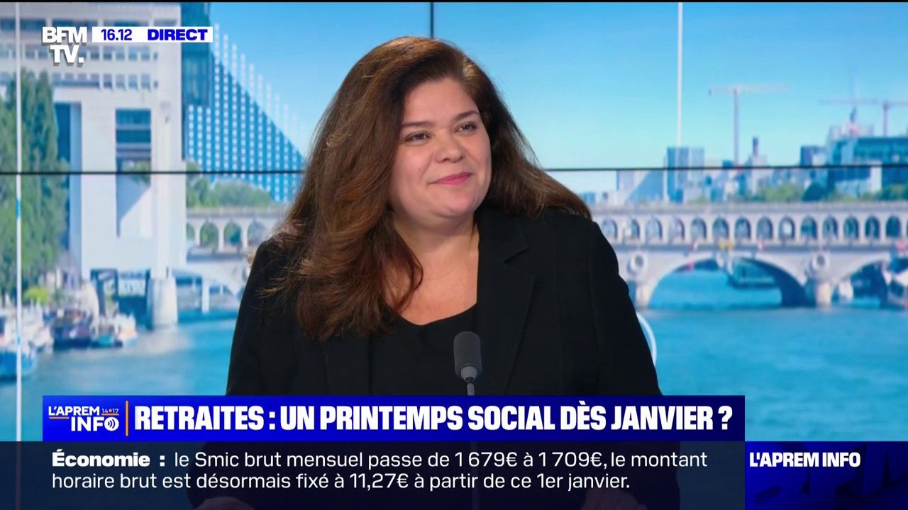 Retraites: la députée LFI Raquel Garrido tance "une obstination à vouloir imposer une réforme ni nécessaire (...) ni conforme à la réalité de ce que vivent les Français au travail"