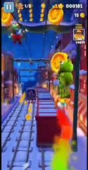 Subway surfers winter new gaming video 2023