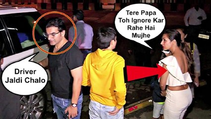 Arbaaz Khan Ignoring Ex Wife Malaika Arora Khan In Front Of His Son Arhaan At Family Dinner