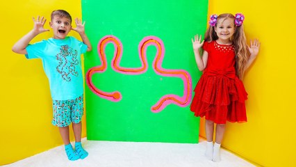 Diana and Roma Escape Room and more funny challenges