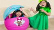Jannie & Emma Pretend Play w/ Giant LOL Surprise Egg Fun Kids Toys