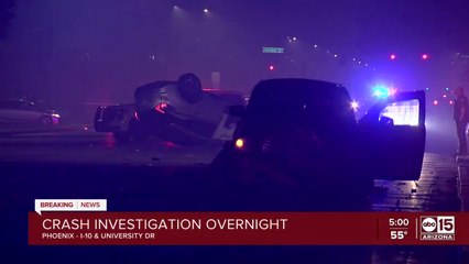 ABC15 Fatal crash in Phoenix near 40th and Peoria Avenues