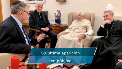 Estas son las últimas fotos de Benedicto XVI
