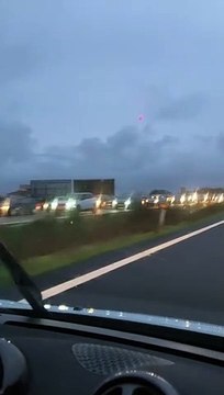 Mau tempo: A28 cortada entre a Póvoa de Varzim e Vila do Conde