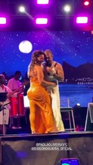Vídeo de Paolla Oliveira e Diogo Nogueira juntinhos no palco encantou os 'shippers' do casal na web