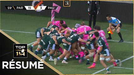 TOP 14 - Résumé Stade Français Paris-Section Paloise: 37-3 - J14- Saison 2022/2023