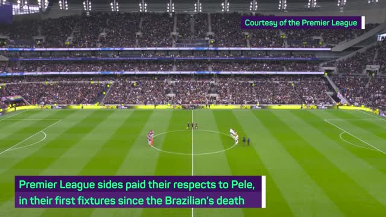 Premier League clubs honour Pele