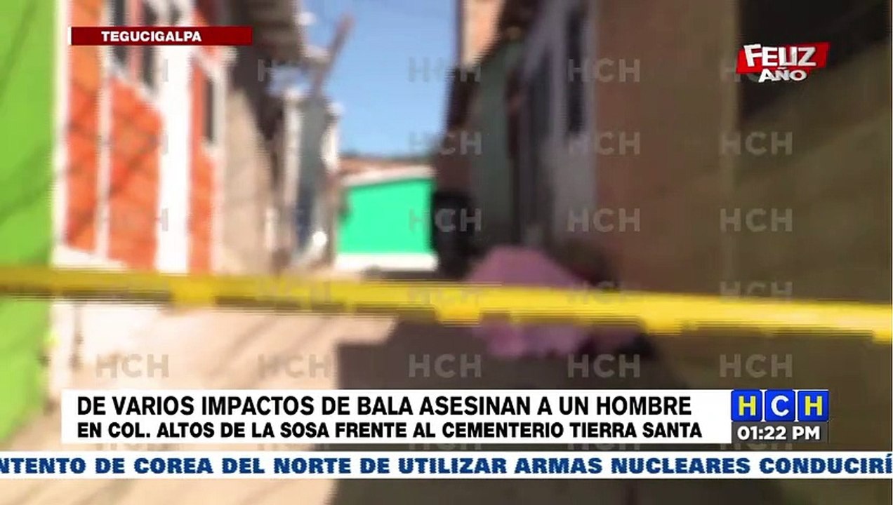 De varios impactos de bala le quitan la vida a un hombre en la col. Altos de La Sosa de la capital