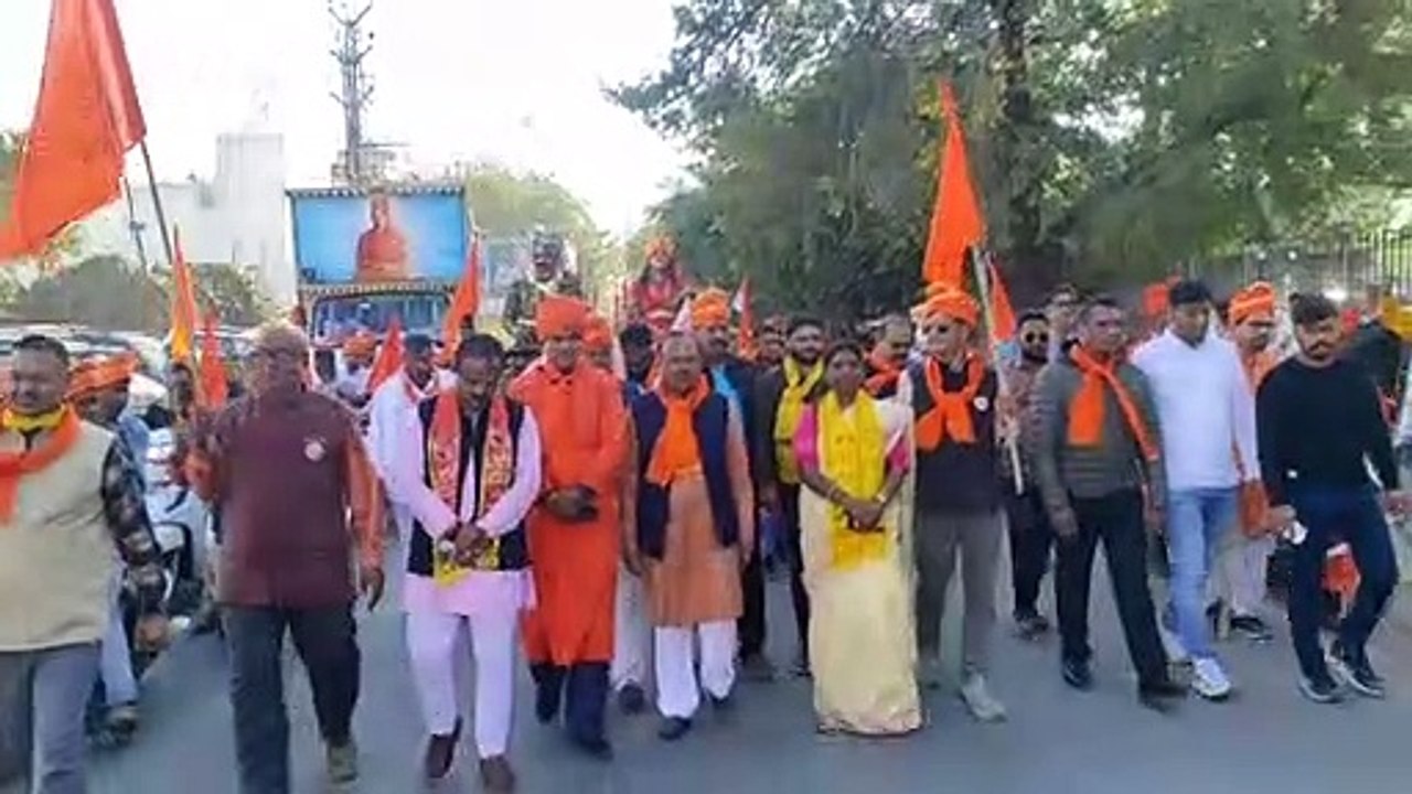 देखें Video...विवेकानंद संदेश यात्रा का अजमेर में भव्य स्वागत